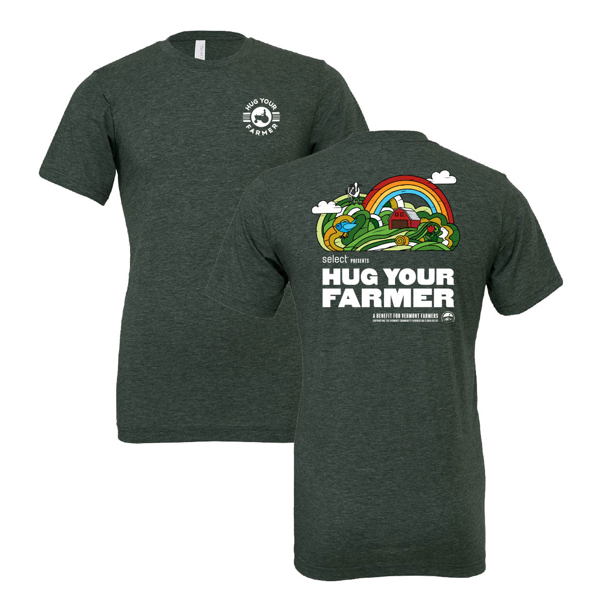 Concert Tee- Vermont Farm- Unisex