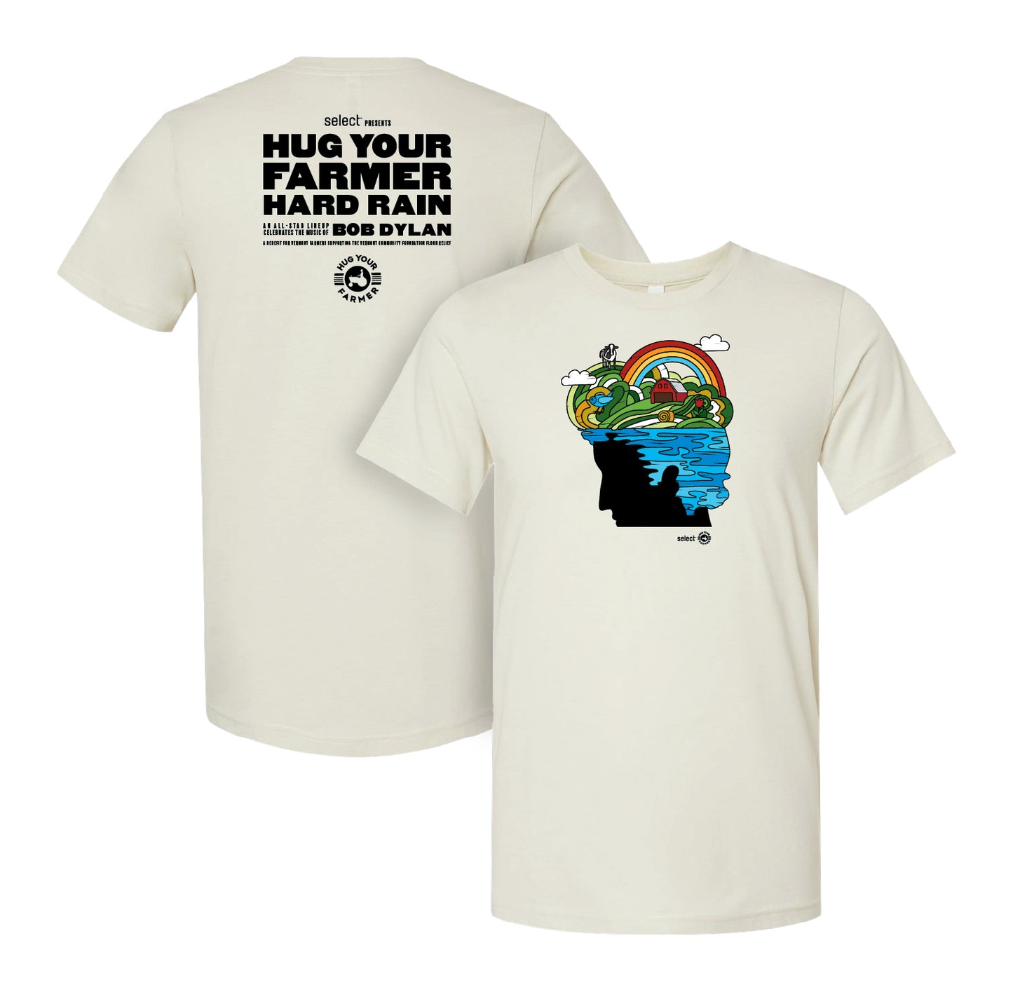 Concert Tee- Vintage White- Unisex