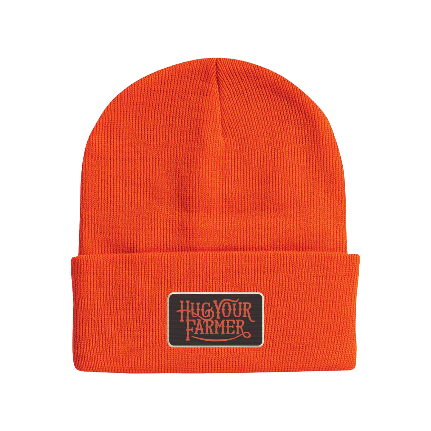 Cuffed Beanie - Blaze Orange